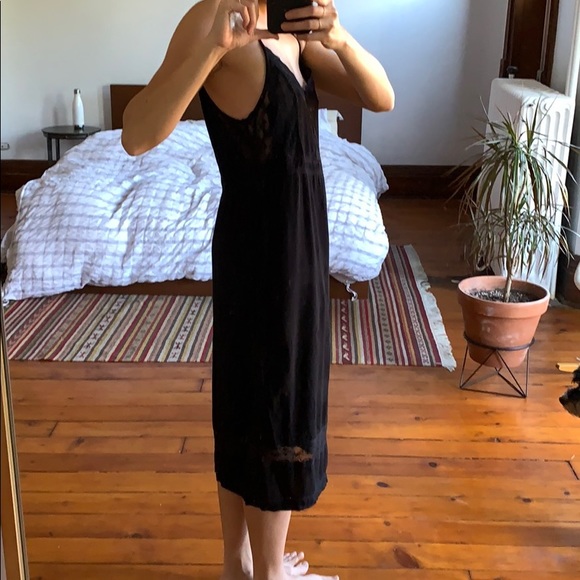 Black Lace Forever 21 Dress Sz S - Picture 4 of 4